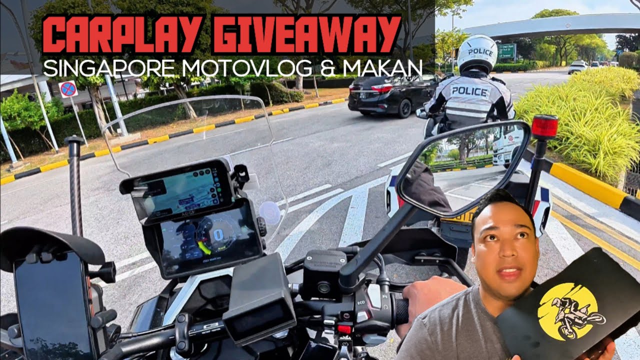 Tourist In My Own Country Singapore / Carplay / Zontes 368G