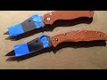 Rex 45 - Spyderco PM2 and Para 3 Review and Sharpening