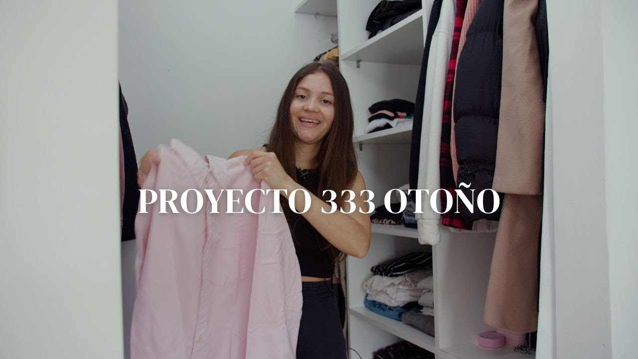 Cómo vestir en otoño con poca ropa (proyecto 333) - YouTube
