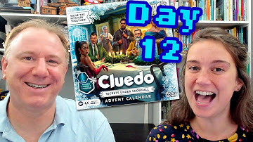 Cluedo/Clue Advent Calendar Day 12 - Secrets Under Snowfall