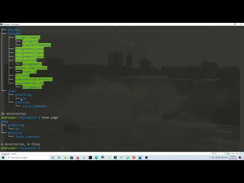 Tree command explained in Linux using examples | Lec -05 |