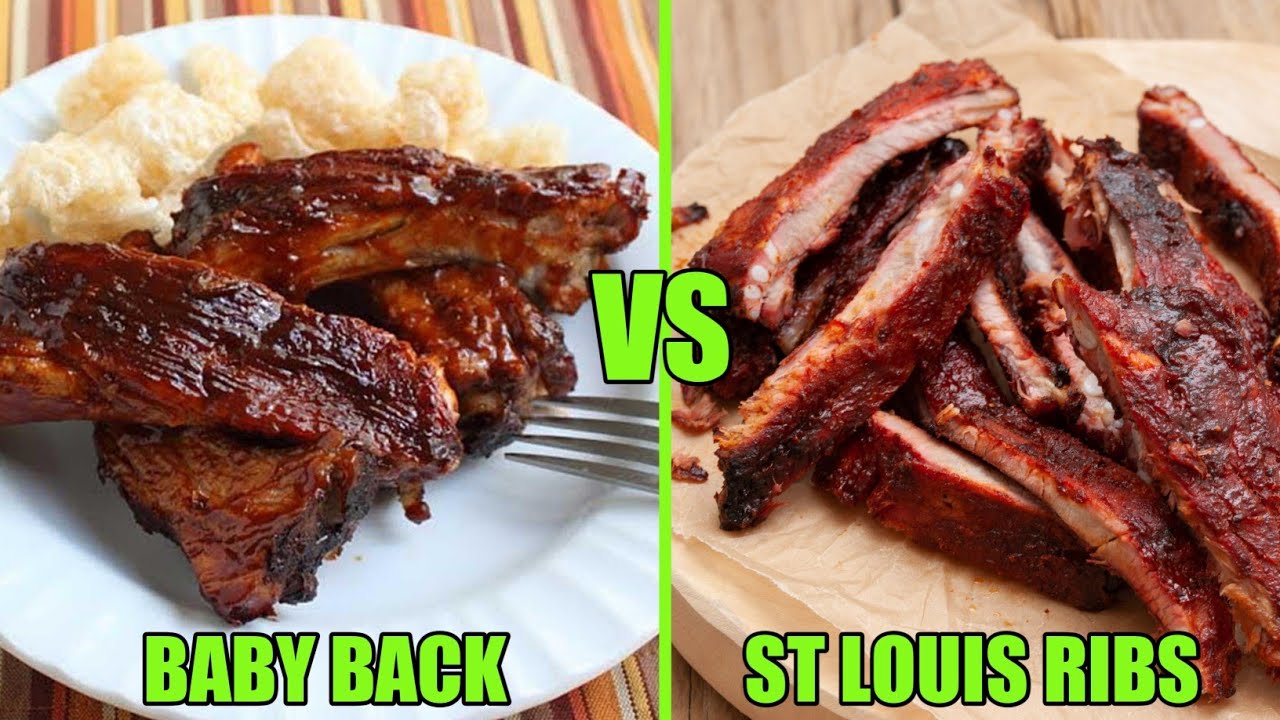 St Louis Ribs Vs Baby Back Ribs - What Is the Difference? 