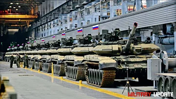 NATO Panic !! Russian Weapons Factory Mass Production of New Tanks Shocks US