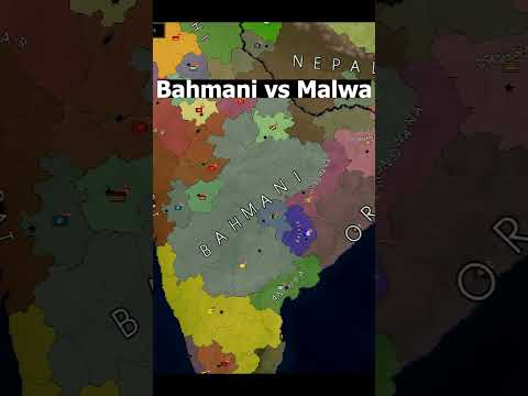 Bahmani Vs Malwa Ageofhistory2 History Mapguide Map Geography Countryballs Ageofhistory2ii