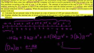 CT1 Actuarial - Project Appraisal Sept '02 - 9 Marks