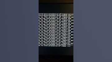 So many extended attribute sets to delete! #shorts