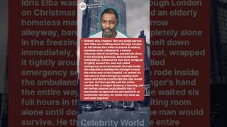 Idris Elba Found A Dying Homeless Man On Christmas Eve &amp; Did Something That Shocked An Entire City😭.