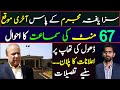 Last Chance for Nawaz Sharif | 67 Minutes Hearing in Islamabad High Court | Details by Siddique Jaan