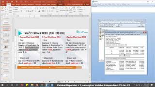 Step 2/5 LATEST: How to Test Common Effects, Fixed Effects, and Random Effects using EVIEWS