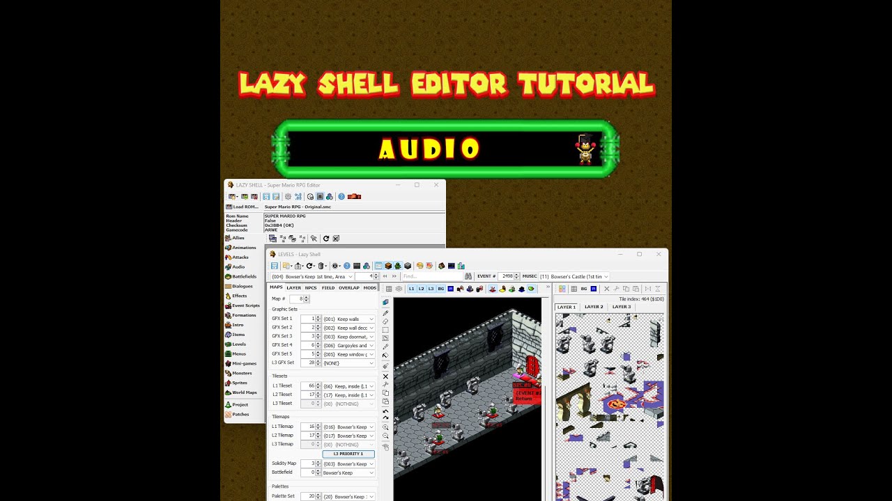 Lazy Shell Editor Tutorial - Audio