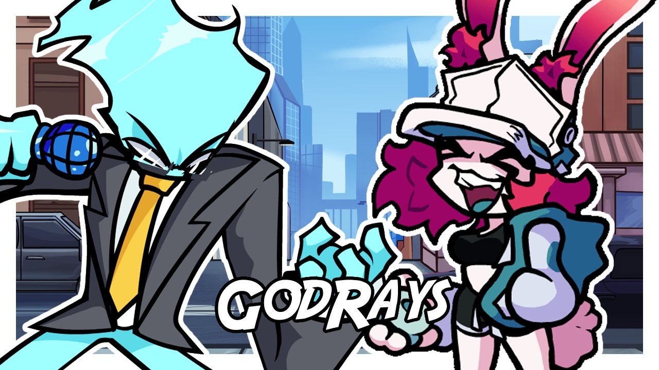 FNF GodRays but it's Solazar vs Skarlet Bunny