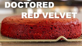 Doctored Red Velvet Cake Mix!
