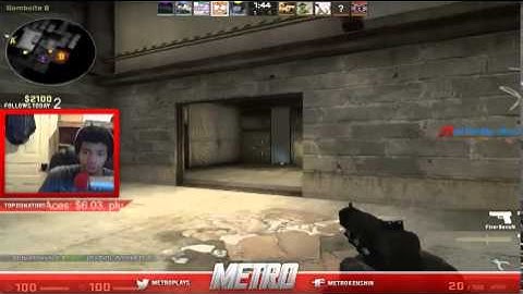 CSGO: Five-Seven Pistol Ace on Cache