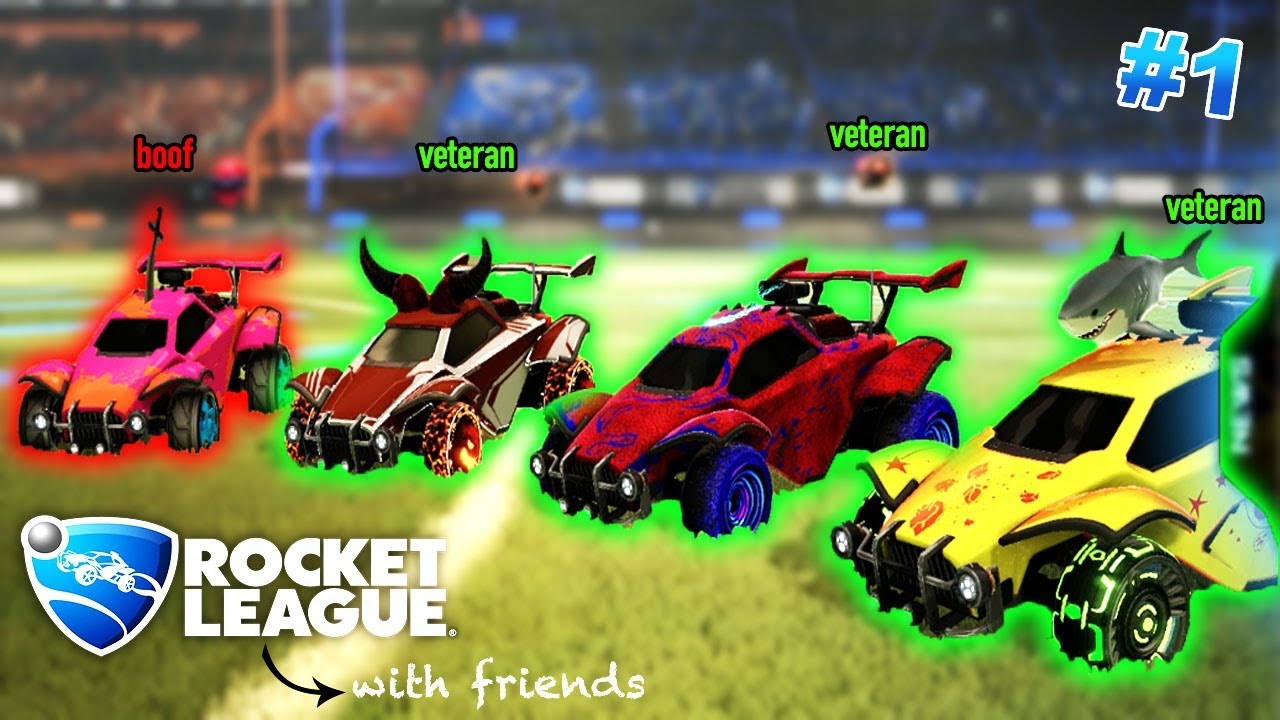 Rocket League with Friends #1 | 3v3 with AI | Rumble Mode | Funny ...