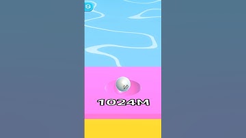 Ball run Infinity 1024M 2048K #androidgame #iosgameplay #shorts