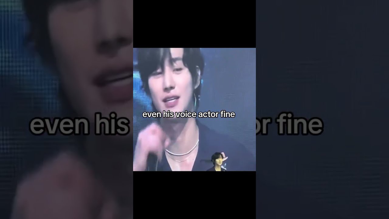 The Character And Voice Actor Are Both Ahnhyoseop Jinu Kpopdemonhunters