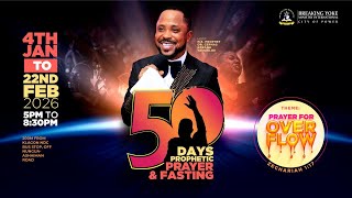 19||02||26 - DAY 47 OF OUR 50 DAYS FASTING AND PRAYER WITH H.E PRO. CEPHAS K KPEGAH TAMEKLOE