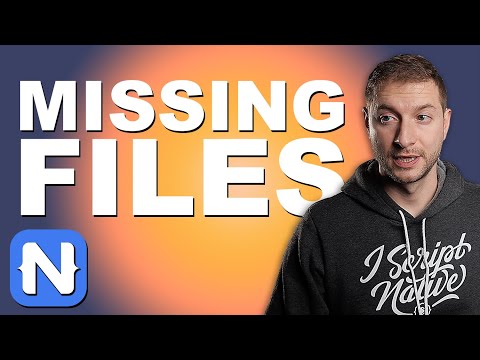 Where are the MISSING FILES in my NativeScript Webpack Build?