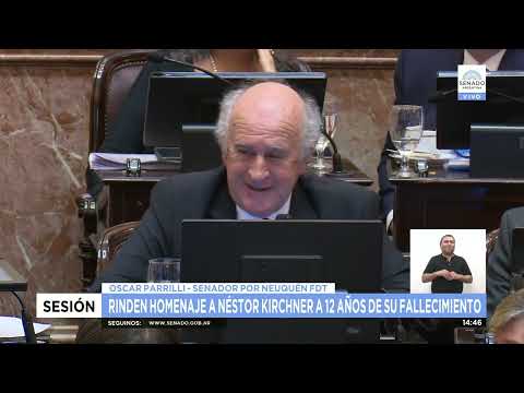 SDOR. OSCAR PARRILLI -  SESIÓN ESPECIAL 27-10-22