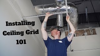 How to Install Ceiling Grid by Mitchell Acoustical 442,058 views 5 years ago 15 minutes