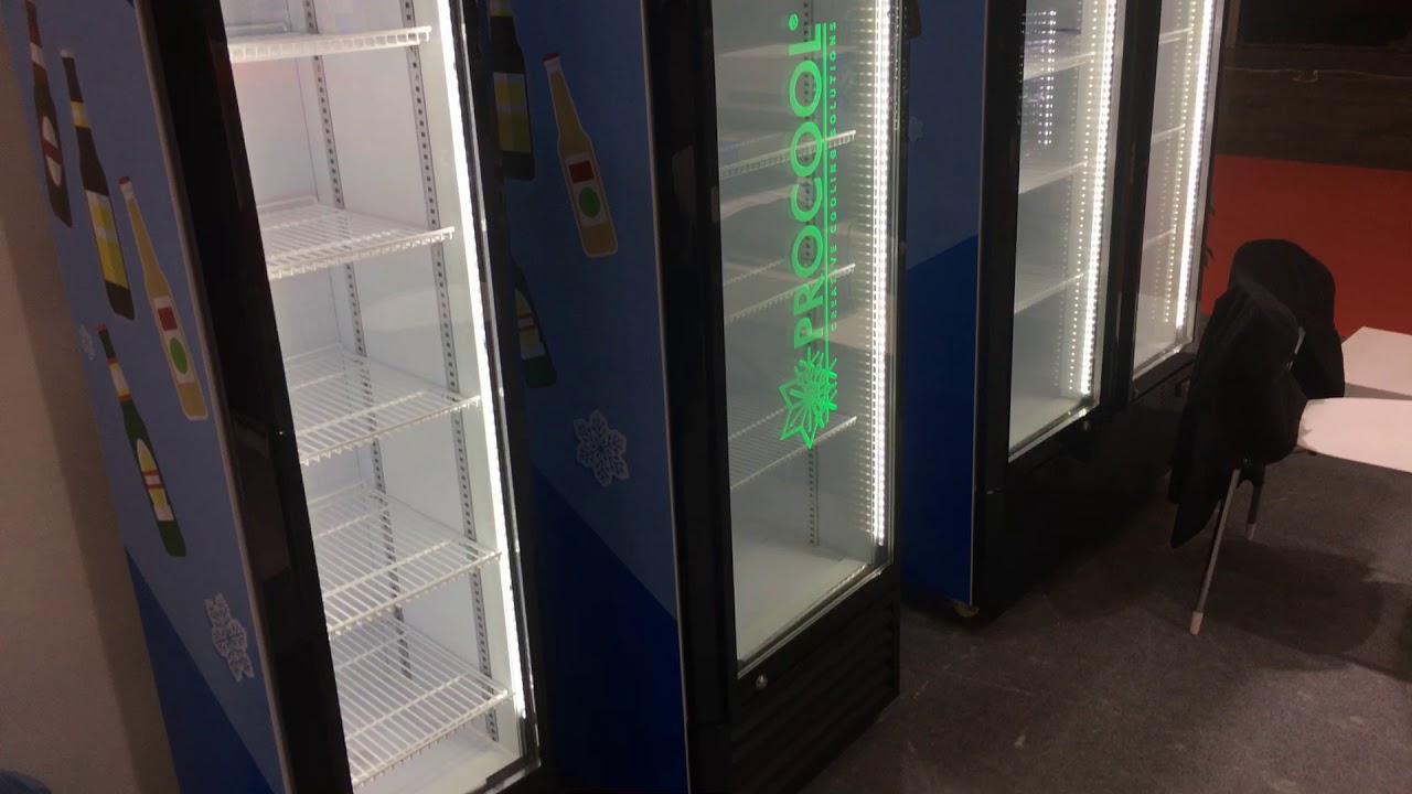 upright display coolers YouTube
