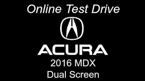 MDX Dual Touch Screen