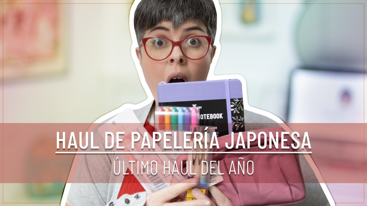 HAUL DE PAPELERÍA | ¡ÚLTIMO DEL AÑO! | Papelería JAPONESA y LIBRETAS DE PUNTOS