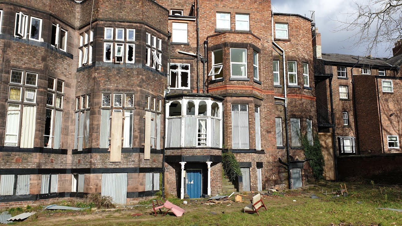 Exploring an abandoned sports club and mental health building in northern England