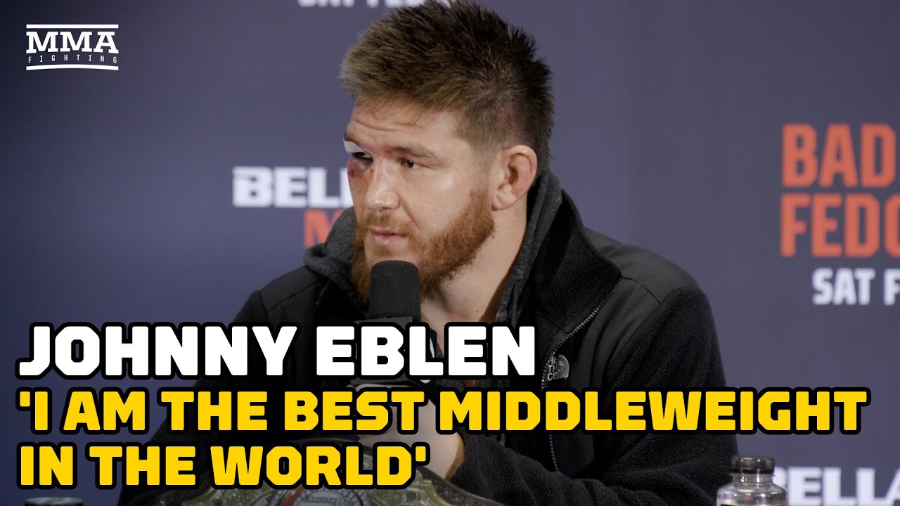 Johnny Eblen: 'I Am the Best Middleweight In the World' | Bellator 290 | MMA Fighting