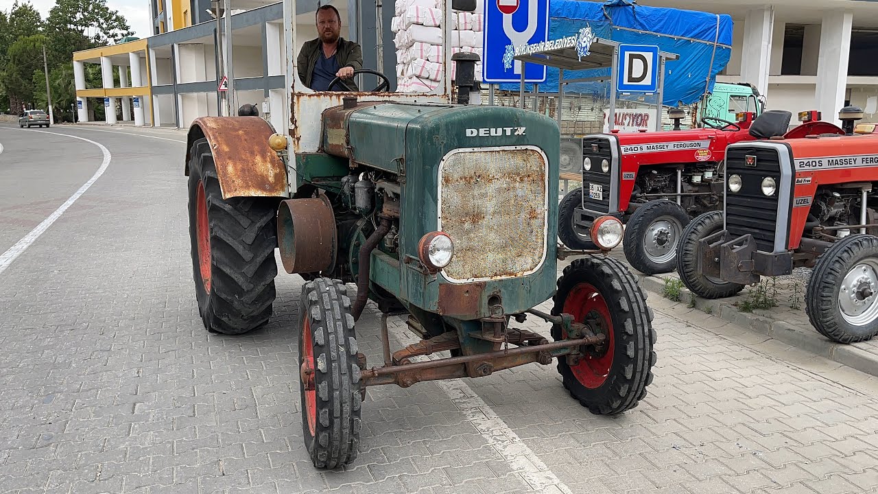 105 BEYGİR 6 SİLİNDİR 1954 MODEL DEUTZ TRAKTÖR