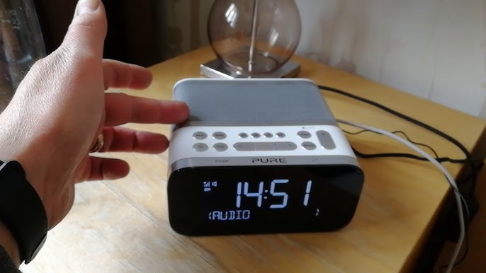 Pure Rise S - DAB/FM Alarm Clock Radio with Bluetooth - YouTube