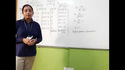 Karl pearson method@correlation coefficient - Actual mean method