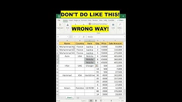 How to Fill Multiple Blank Cells in Excel | Excel Tricks #shorts #trending #viral
