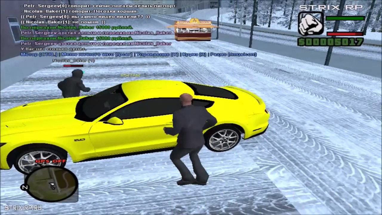 I Помогаю игроку на strix-rp I - YouTube