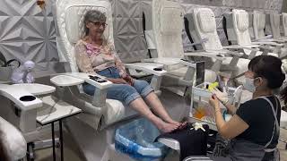 Pedicures & Lunch Outing | Transitional Memory Care at Chateau Madeleine, Melbourne FL