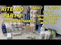 Rite aid couponing haul  part 2  209 moneymaker  april 7  13 2024  patel7ravi7