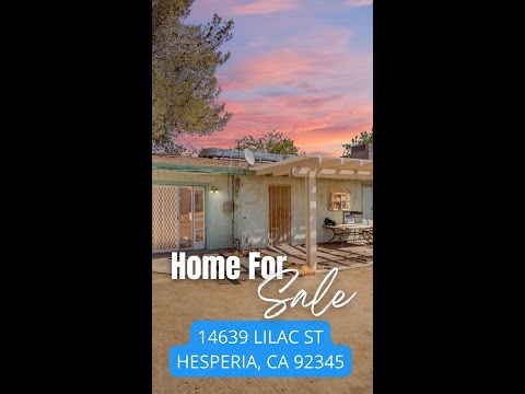 14639 Lilac Street, Hesperia, CA home video tour