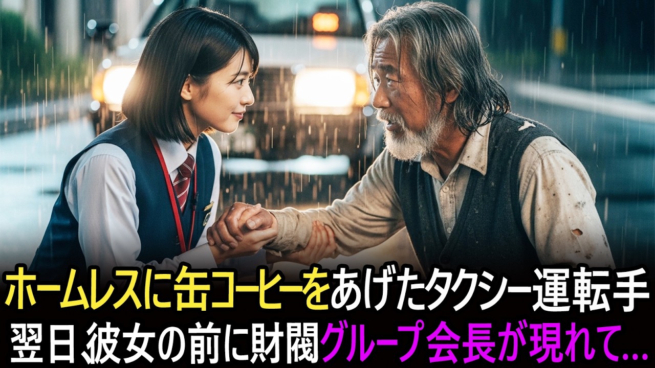 ホームレスを助けたせいで解雇――翌朝、“黒塗りの車”が彼女を迎えに来た