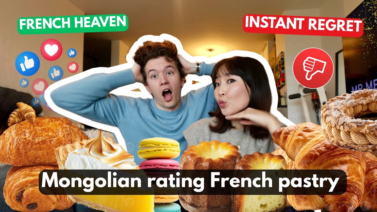 Франц pastry-г үнэлэв 🇫🇷🥐 Are French Pastries Really That Good? | KR, ENG, MGL subtitles