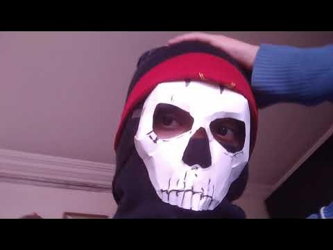 COD- Ghost Mask (paper TUTORIAL) 