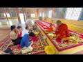 ចម្រឿនពរញាតិញោម មកវត្តព្រៃថ្មីធ្វើបុណ្យ និងជួបលោកសីហា