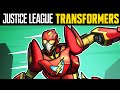 What if The JUSTICE LEAGUE were TRANSFORMERS? Part 2 (Story & Speedpaint)