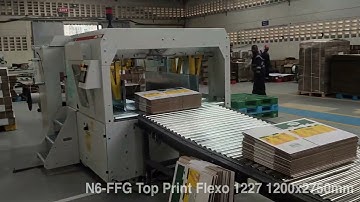 TCY Flexo Folder Gluer 1227 N6 TOP Print