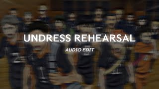 undress rehearsal (you the main attraction lights camera action) - timeflies [edit audio]