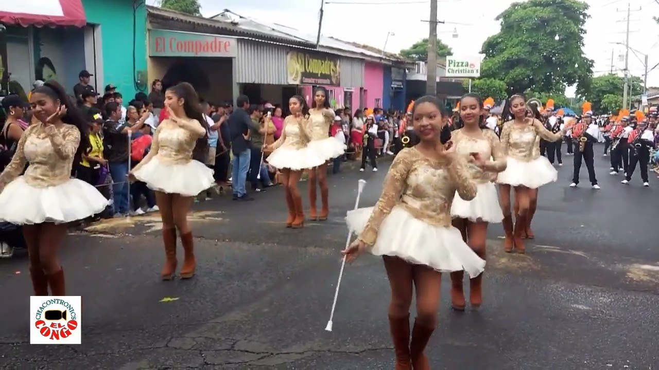 C. E. Pbro. José Luis Martínez en 2do. Concurso de Bandas. Sonzacate. Sonsonate. El Salvador.