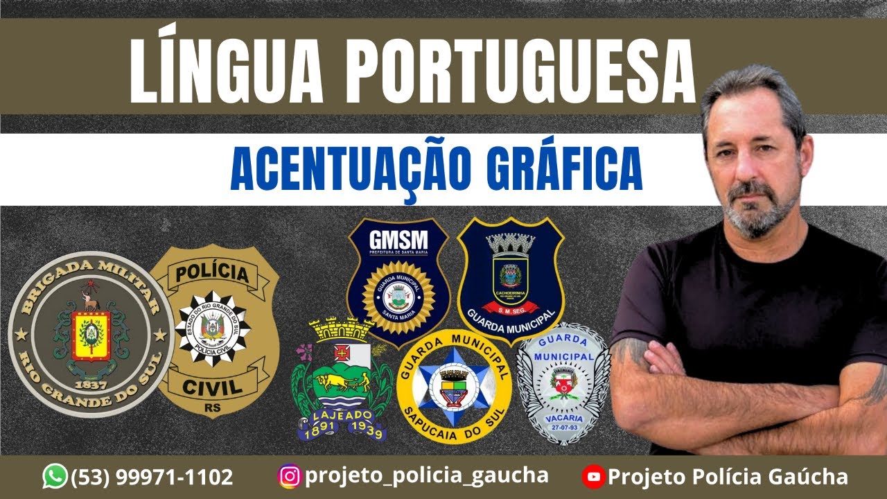 Acentuação Gráfica  - parte 01 - Prof. Denis Romagnoli