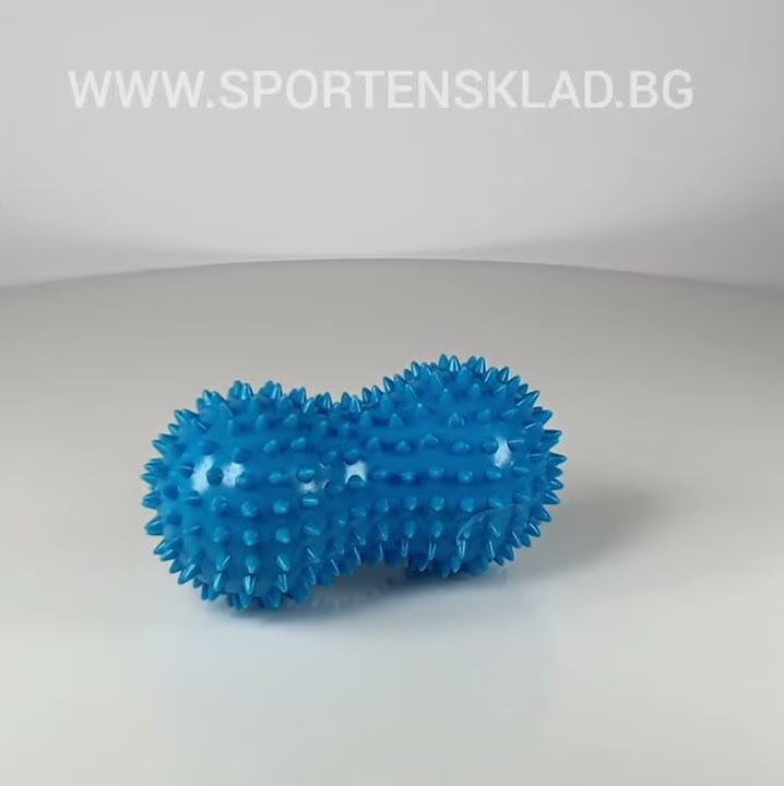 Топка масажна 14х7см, плътна, двойна pz-ms 310682