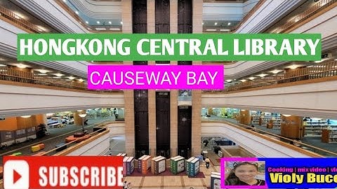 BEAUTIFUL HONGKONG CENTRAL LIBRARY / @violybuce9036