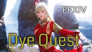 FFXIV Unlocking The Dye System Dye Your Clothes/Gear Where to Go How To Do The Quest [Player Guide]