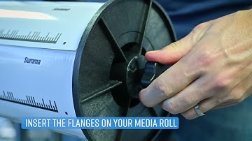 How to Load Media on Your Summa S1 Cutter | Summa S1 Tutorials